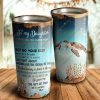 To My Daughter Just Do Your Best Keep Your Face To The Sunshine -Mother and Daughter - Travel Cup, Cup for daughter, Best Daughter Gift