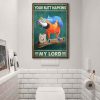 Parrot And Toilet Paper Roll Your Butt Napkins My Lord Canvas- 0.75 & 1.5 In Framed - Home Decor, Wall Art