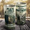 Hunting Father And Daughter Thank You For Teaching How To Be A Man Even Though I Am Your Daughter Tumbler - Travel Mug- Best Gift for Dad
