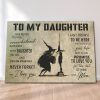 Witch To My Daughter I Can Promise To Love You For The Rest Of Mine Love Mom Canvas- 0.75 & 1.5 In Framed -Wall Decor, Canvas Wall Art