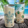 Turtle and Beach The Ocean Is My Home Stainless Steel Tumbler - Gift For Children- Travel Cup, Ideas Gifts