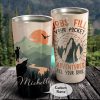 Personalized Jobs Fill Your Pocket- Adventures Fill Your Soul Tumbler, Travelling Cups- Best Gift for Friends