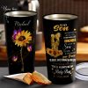 Sunflower To My Son You'll Always Be My Baby Boy Personalized Tumbler- Gifts for Son From Mom- Birthday Gift, Cup for Son, Best Son Gift
