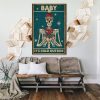 Christmas Baby It’s Cold Outside Skeleton Canvas - 0.75 & 1.5 In Framed - Home Decor, Canvas Wall Art