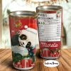 Personalized Peronalized Christmas Panda Tumbler -Best Christmas Gifts For Daughter or Son - Panda Lover Gifts- Travel Mug
