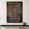 To My Husband You Are My Friend My Lover My Husband 0.75 & 1.5 In Framed Canvas - Anniversary Gifts- Home Decor, Canvas Wall Art