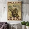 Veteran Gift You May See Me Struggle But You Will Never See Me Quit 0.75 & 1.5 In Framed Canvas - Home Living, Wall Decor, Canvas Wall Art