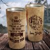 To The World - Best Dad Ever - Personalized Tumbler- Father's Day Gift, Dad Tumbler, Dad Cup, Best Dad Gift