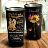 To My Daughter From Dad and Mom Tumbler, Daughter Cups, Daughter Mugs- Best Gift for Daughter