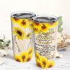 To My Daughter- You Are My Sunshine My Only Sunshine Tumbler, Daughter Cups, Daughter Mugs- Best Gift for Daughter