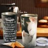 To My Daughter I Love You- Cas Lovers Mug - Personalized Tumbler - Daughter Gift-Best Gift