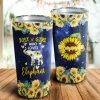 Just A Girl Who Loves Elephant- Sunflower Personalized Tumbler-Sunflower Mugs- Daughter Gift-Best Gift