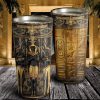Personalized Ancient Egypt Symbols Stainless Steel Tumbler - Travel Mug - Birthday Gift Ideas