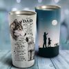 To My Dad- I Will Always be your Little Girl Tumbler- Father's Day Gift, Dad Tumbler, Dad Cup, Best Dad Gift