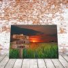 Personalized Beautiful Grasslands Field 0.75 & 1.5 In Framed Canvas -Street Signs Customized With Names - Wall Decor,Canvas Wall Art