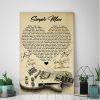 Simple Man Canvas- Mama Told Me When I Was Young Canvas - Couple Canvas- Wall Decor, Canvas Wall Art