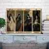 Eccentric Girls And Witch – Walk Barefoot, Listen To The Wind Canvas - 0.75 & 1.5 In Framed -Wall Decor, Canvas Wall Art