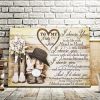 To My Only Love I Choose You At The Biginning And End Of Everyday Couple Canvas - 0.75 & 1.5 In Framed -Wall Decor,Canvas Wall Art