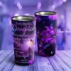To My Amazing Daughter Galaxy Butterfly- Personalized Tumbler, Daughter Cups, Daughter Mugs- Best Gift for Daughter