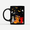 Costume Cat Halloween - Black Mug- Cute Halloween Mug- Halloween Coffee Mug- Halloween Gifts