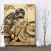 Motorcycle Girl I Am Good Beautiful Important 1,5 Framed Canvas - Best Gift for Pet Lovers - Home Living - Wall Decor