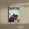 Scottish Terier The Kitchen No Paws On The Table0.75 & 1,5 Framed Canvas - Gift For Dog Lovers Ideas - Canvas Wall Art -Home Decor