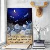 Dragonfly Sometimes I Just Look Up Smile and Say I Know That Was You 0.75 & 1,5 Framed Canvas - Home Living- Wall Decor