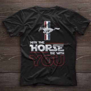 May The Horse Be With You T-shirt, Horse Shirt, Horse Lover Gift, Farmer Shirt, Sci Fi, Geek Gift, Equestrian Gifts, Horse Racing