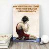 Boxing Man – One’s Best Success Comes After Their Greatest Disappointments 0.75 & 1,5 Framed Canvas- Gift Ideas - Home Living- Wall Decor