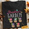 Personalized Grandma's Garden Funny Shirt, Grandma Shirt, Gift For Grandma, Gardeners Shirt