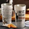 Personalized Deer Couple I Choose You At The Begging And End Of Everyday Tumbler- Travel Mug - Couple Cup -Anniversary Gifts