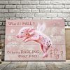 Flying Pink Pig Dandelion – What If I Fall, Oh But My Darling, What If You Fly 0.75& 1,5 Framed Canvas - Home Living- Wall Decor