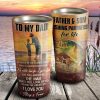 To My Son Your Way Back Home Tumbler - Gift For Son - Dad And Son - Family Gift