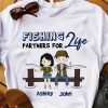 Personalized Couple Fishing Parters For Life Shirt, Gift For Fishing Couple Lovers, Gift For Him, Her, Family Shirt, Couple Gift