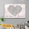 Personalized When Your Legs Don't Work Anniversary Canvas, Loving Quote Canvas, Gift For Couple, Wedding Engagement Dating Anniversary Gift