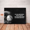 Personalized Baseball Life Is Just A Game Of Baseball Canvas, Gift For Baseball Catchers, Gift For Son, Wall Art