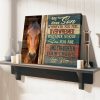 Horse My Dear Son Remember Whose Son You Are Vintage Canvas, Horse Canvas, Mom And Son Canvas, Gift For Son, Family Gift Canvas, Wall Art