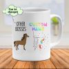 Expedited shipping , Funny Boss Unicorn Mug, Funny Best Boss, Other Aunts, Other Teachers, Other Person Can Be Changed
