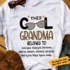 Personalized This Cool Grandma Belongs To Kids' Names Leopard Pattern Shirt, Funny Grandma Shirt, Gift For Grandma And Grandkids, Family Sh