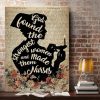 The Nurse – God Found The Strongest Woman, And Made Them Nurses 0.75 and 1,5 Framed Canvas- Home Decor-Canvas Wall Art