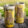 Personalized Bear That's What I Do - I Drink Beer I Hate People And I Know Thing Tumbler| Bear Cup |Bear Lover Gift Travel Mug