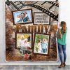 Personalized Family This Is Us Multi- Photos Blanket, Family Memories Blanket, Family Gift, Home & Living