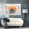 Personalized As I Sit In Heaven And Watch You Everyday  0.75 &1.5 In Framed Canvas - Memorial Canvas-- Home Decor, Wall Art