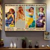 Redhead Be Strong Be Brave Be Humble Be Badass Every Day Vintage Canvas, Redhead Canvas, Gift For Redhead, Wall Art Decor