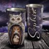 Personalized Happy Owl Family Tumbler - Family Gifts - Best Gift for Owl Lovers - Owl Cup- Travel Mug - Best Idea Gift